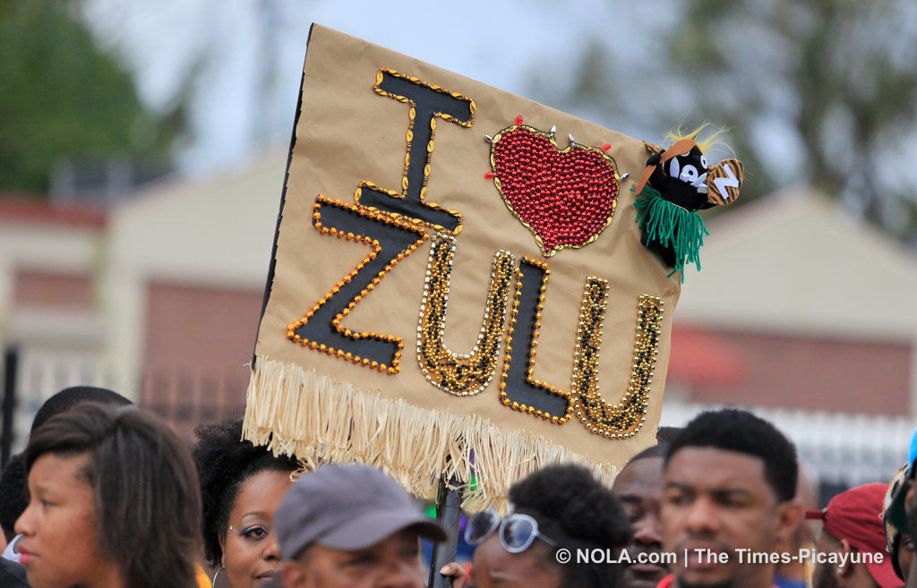 Zulu hits the parade route on Mardi Gras: See photos